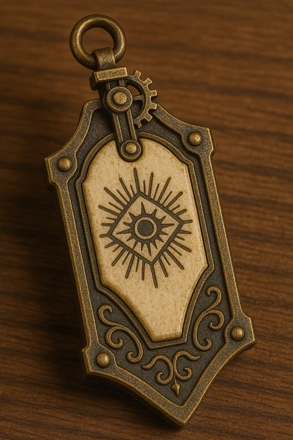 'The Void' - Bone Pendant