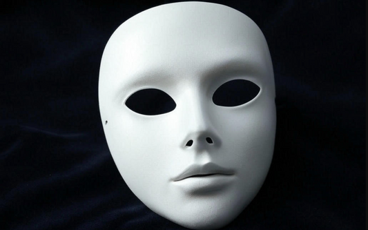 Blank White Mask